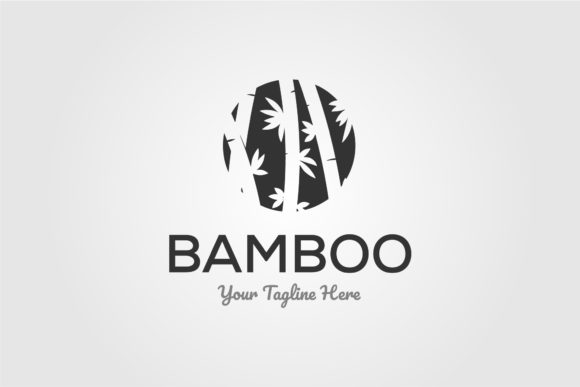 Bamboo Tree Logo Vector Illustration and Logos