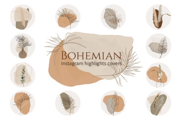 Boho Instagram Highlights Covers
