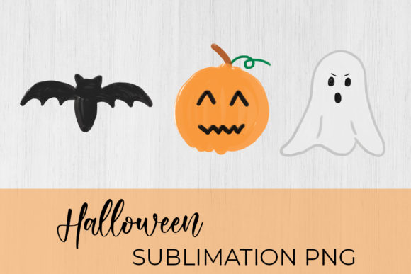 Halloween Sublimation - Bat Pumpkin Crafts