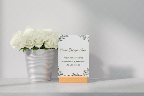 Postcard Greeting Card Mockup 8 & Gift Cards Amp