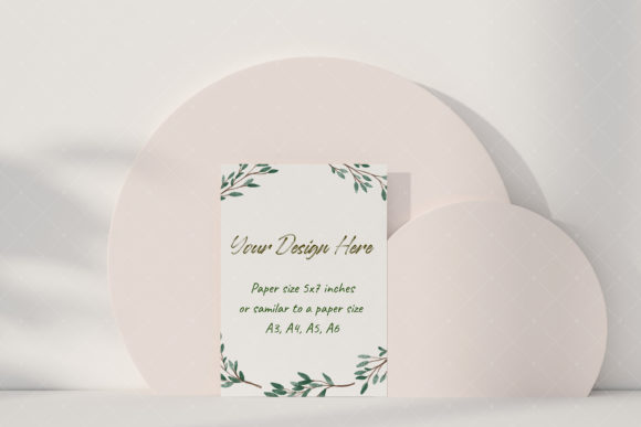 Postcard Greeting Card Mockup 9 & Gift Cards Amp