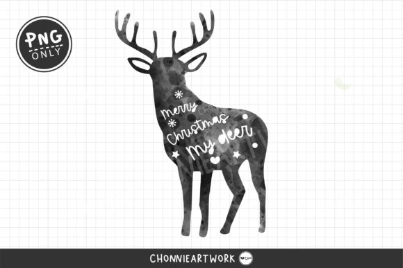 Sublimation Merry Christmas My Deer and Print Templates