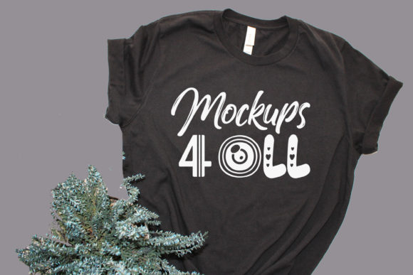 Tshirts Mockup, Mosaic Marble Background
