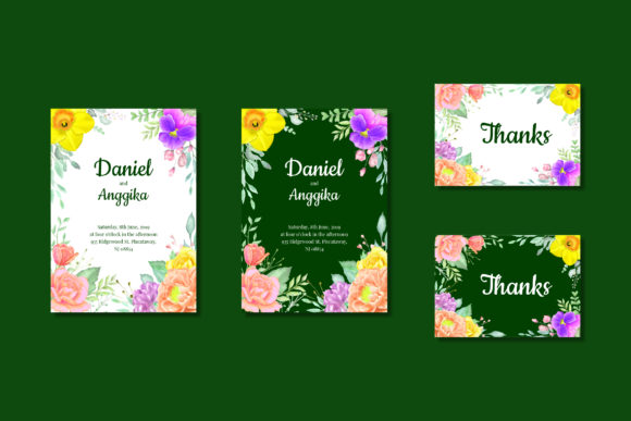 Wedding Invitation Vol.5 and Print Templates